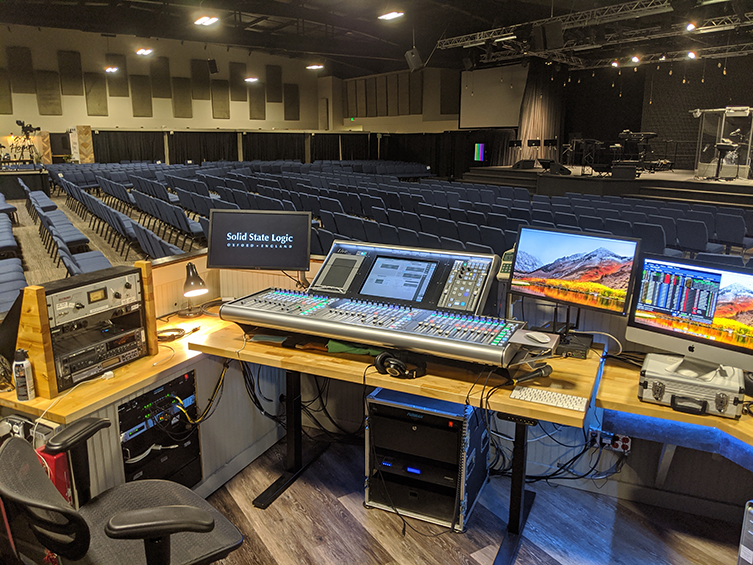 International House of Prayer of Kansas City Upgrades to Solid State Logic Live Series Consoles
